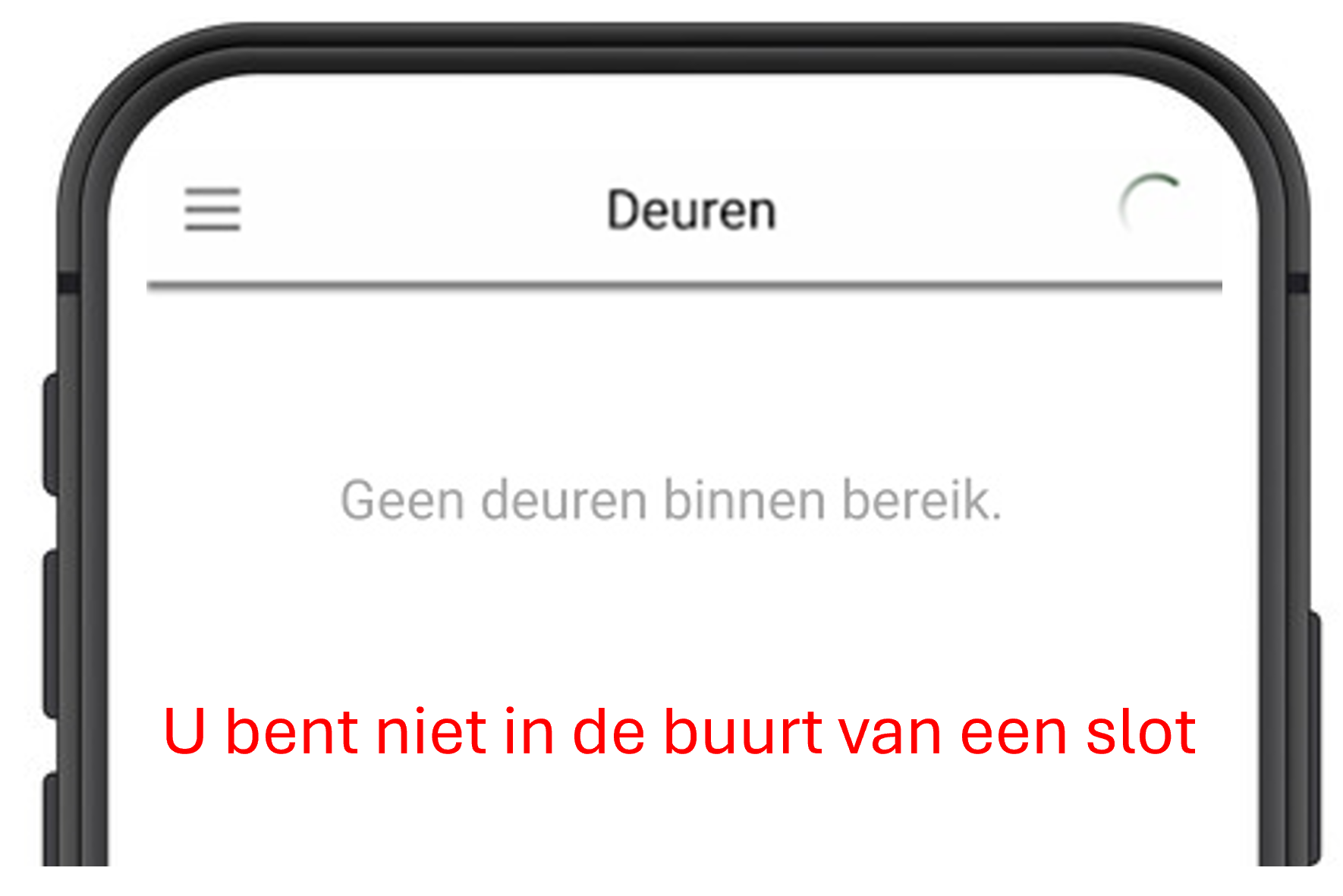Geen Deuren Geen Slot Menu
